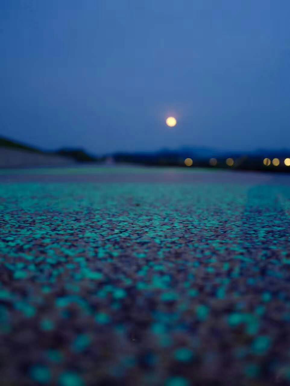 上海岚石夜光地面